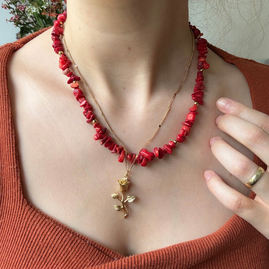 RED CORAL Kette